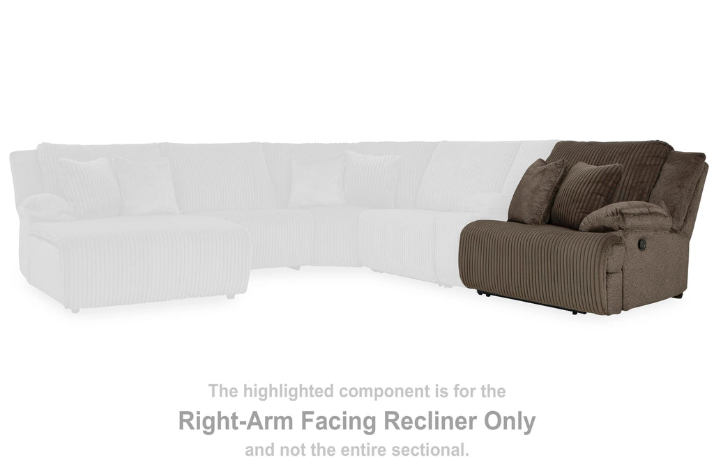 Top Tier Reclining Sofa Chaise Sectional