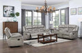 SH3219BGE Double Glider Manual Reclining Love Seat W/Center Console