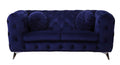 Acme Furniture Atronia Loveseat in Blue 54901
