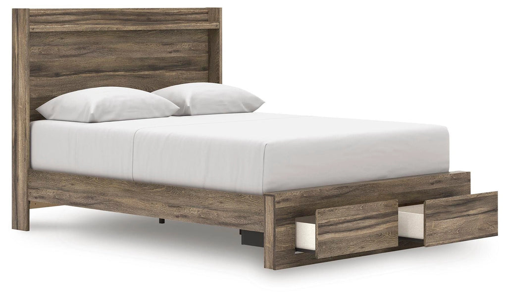 Elbrim Panel Storage Bed