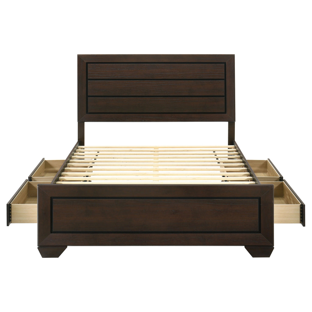 Kauffman Panel Platform Storage Bed