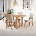 Sauro 5 Pc Dining Table Set