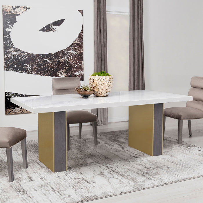 Carla Dining Table - VIP FURNITURE (NJ)
