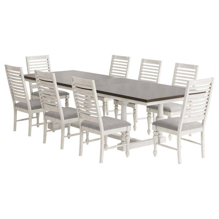 Aventine 9 Pc Dining Set - VIP FURNITURE (NJ)