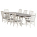 Aventine 9 Pc Dining Set - VIP FURNITURE (NJ)