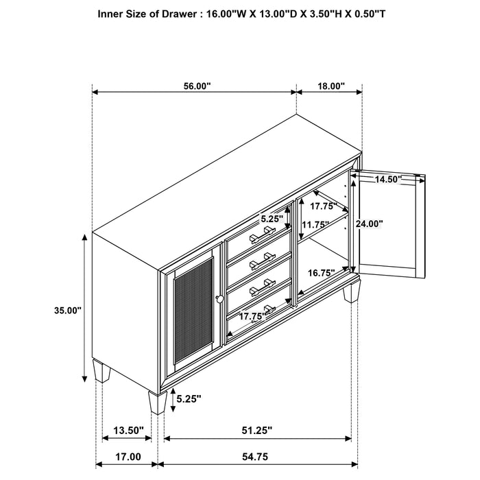 Matisse Sideboard - VIP FURNITURE (NJ)