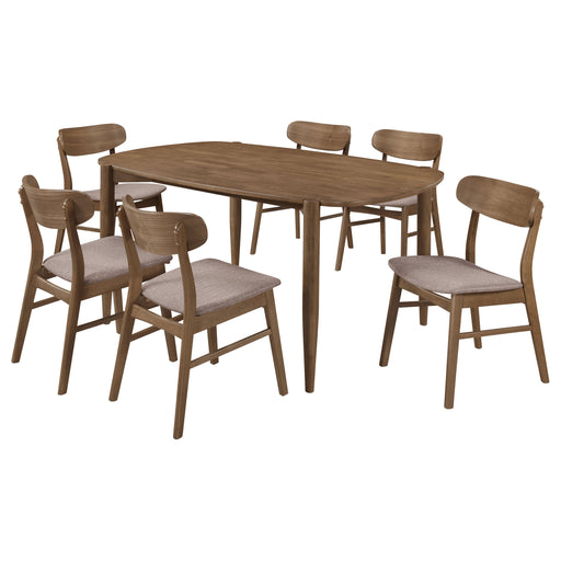 Dortch 7 Pc Dining Set - VIP FURNITURE (NJ)