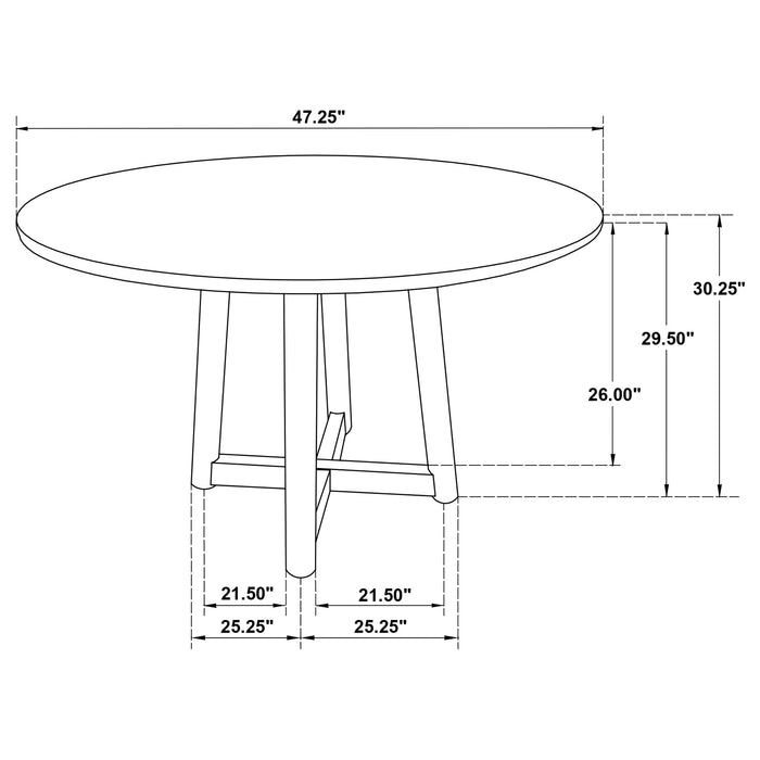 Dinah Dining Table - VIP FURNITURE (NJ)
