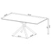 Carvell Dining Table - VIP FURNITURE (NJ)