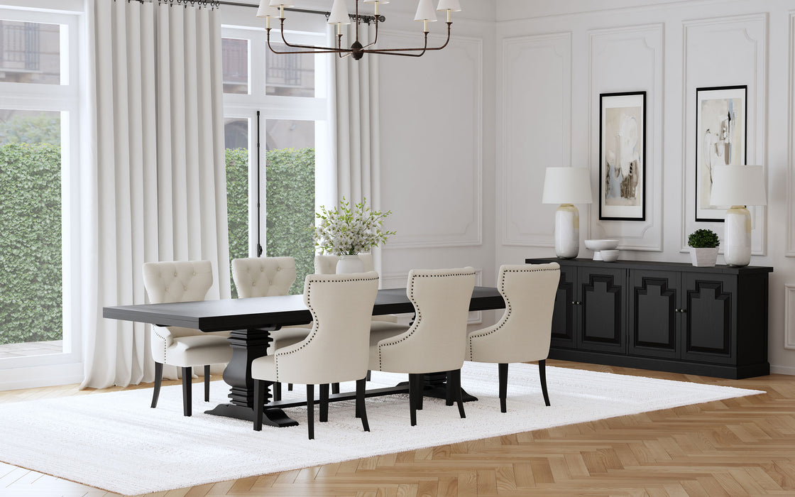 Florence 7 Pc Dining Set - VIP FURNITURE (NJ)