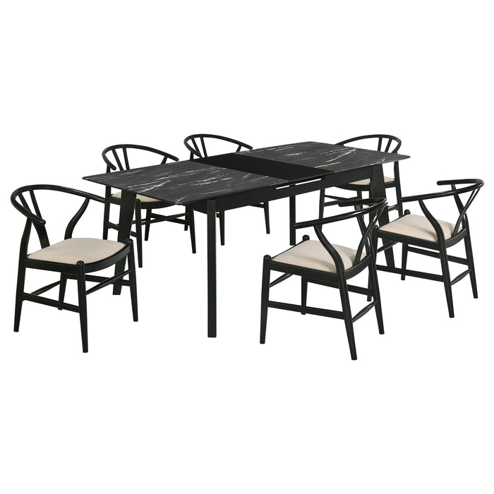 Crestmont 7 Pc Dining Set - VIP FURNITURE (NJ)