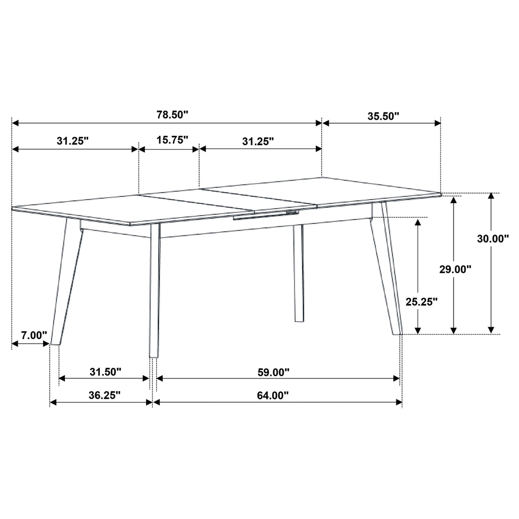 Crestmont Extension Dining Table