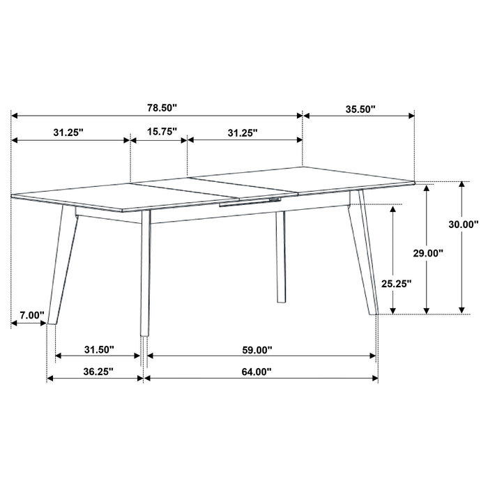Crestmont Dining Table - VIP FURNITURE (NJ)