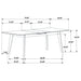 Crestmont Dining Table - VIP FURNITURE (NJ)