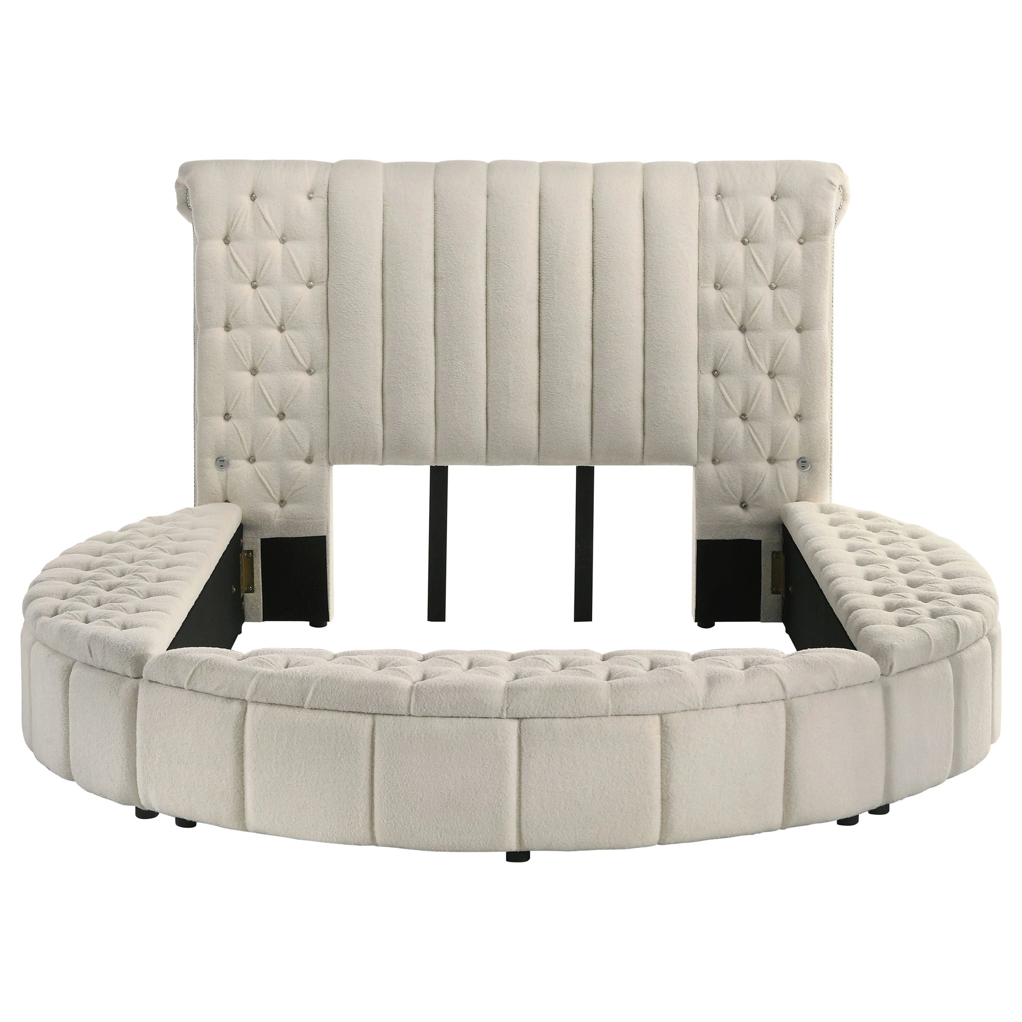 Sonya Panel Floor Storage Bed