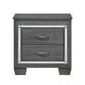 Allura Nightstand in Gray 1916GY-4
