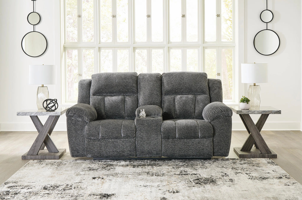Frohn Reclining Loveseat with Console