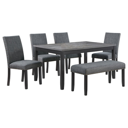 Barlow 6 Pc Dining Set - VIP FURNITURE (NJ)