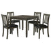 Parkwood 5 Pc Dining Set - VIP FURNITURE (NJ)