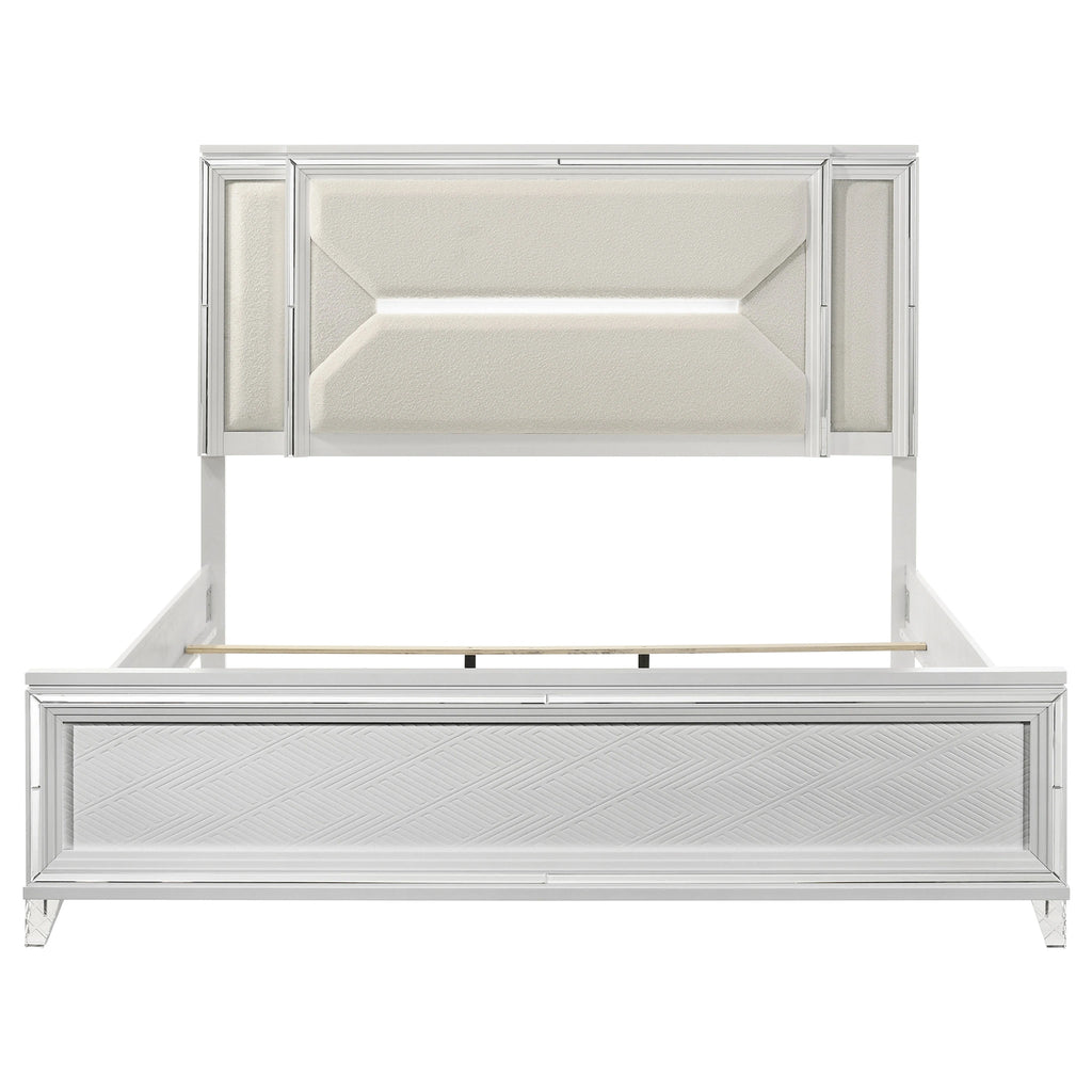 Marmore Panel Bed with LED Lighting