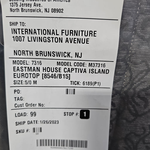 QUEEN MATTRESS EUROTOP CAPTIVA VIP BIA