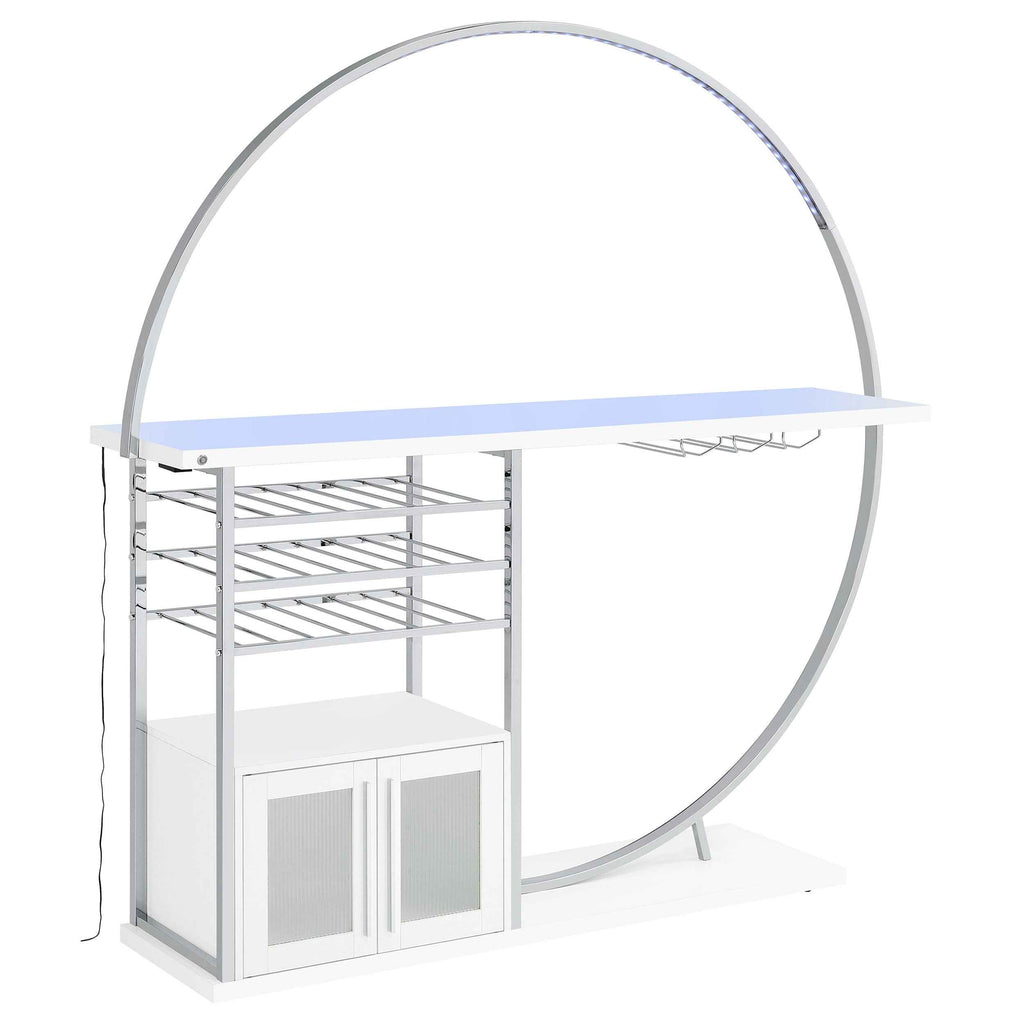 Risley Wine Cabinet with LED Lighting