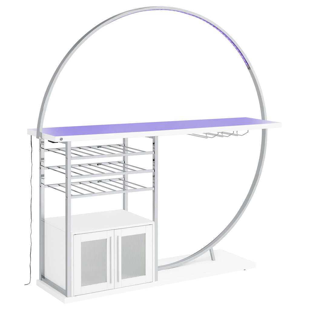 Risley Wine Cabinet with LED Lighting