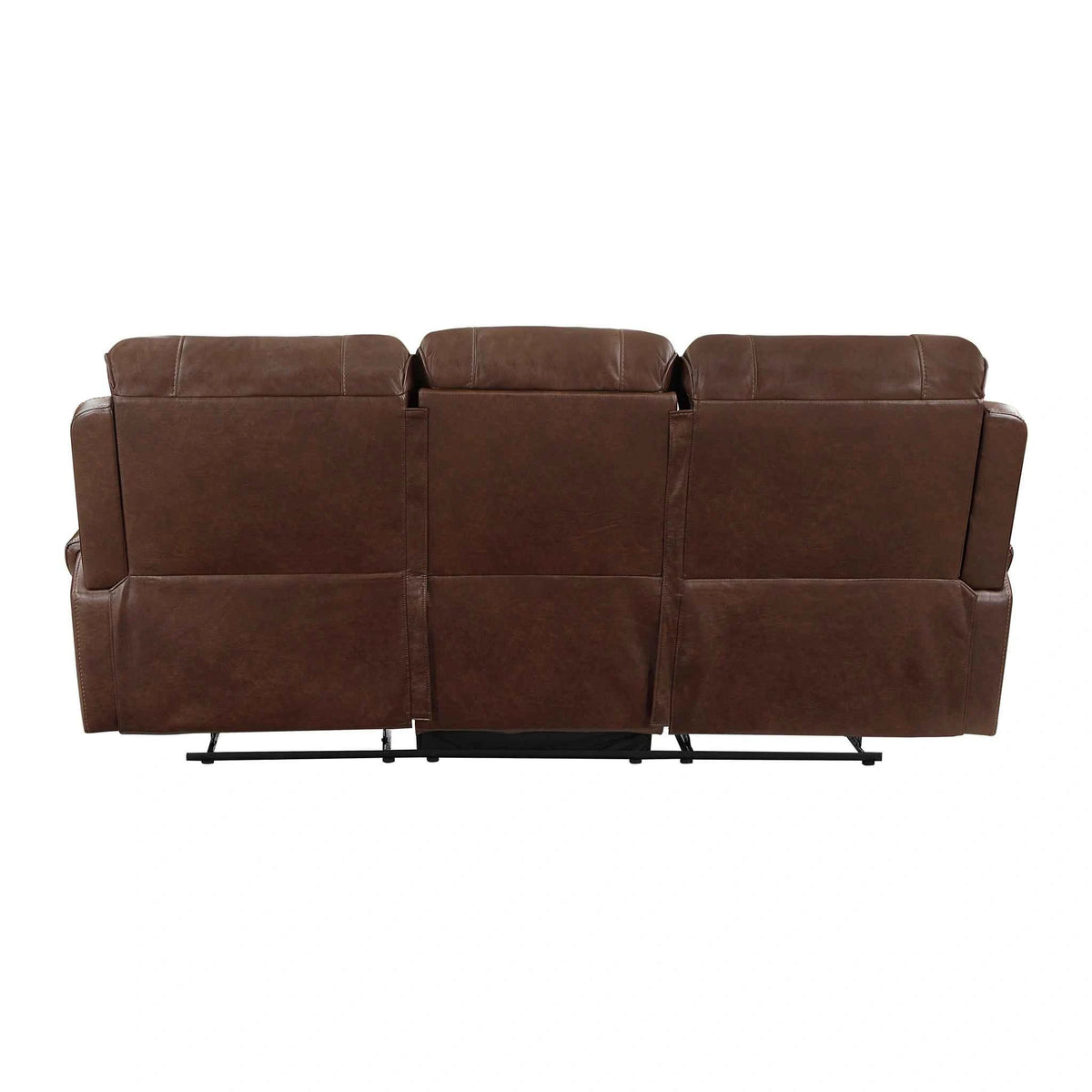 Newnan Double Reclining Sofa with Center Drop-Down Cup Holders, Receptacles and USB Ports