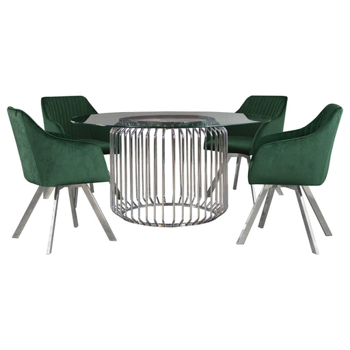 Veena 5 Pc Dining Set - VIP FURNITURE (NJ)