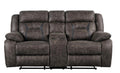 Madrona Double Reclining Loveseat in Dark Brown 9989DB-2