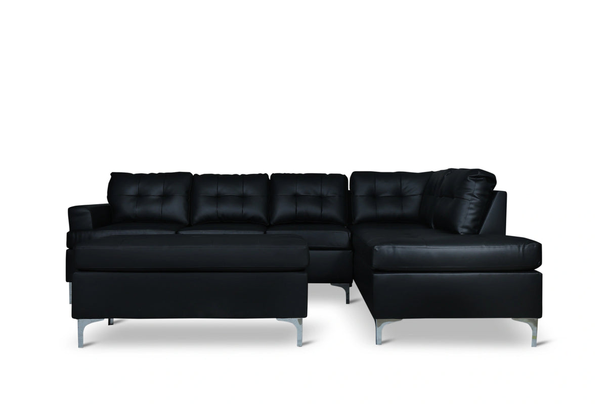 Barrington Ottoman W/Black Pu