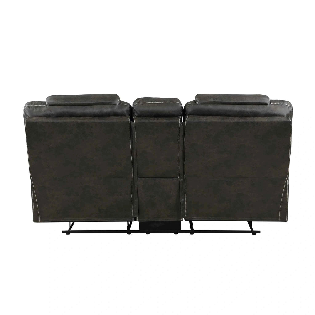 Gainesville Double Reclining Love Seat With Center Console