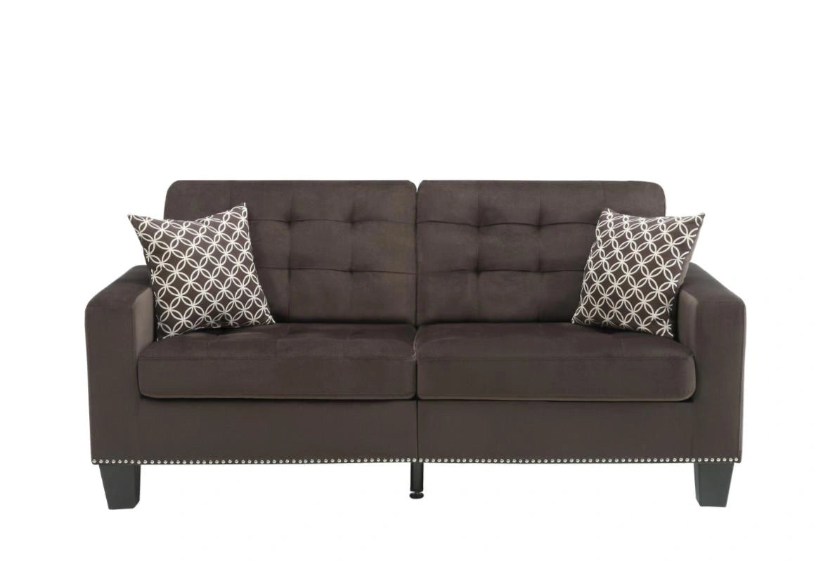 Lantana Sofa in Chocolate 9957CH-3