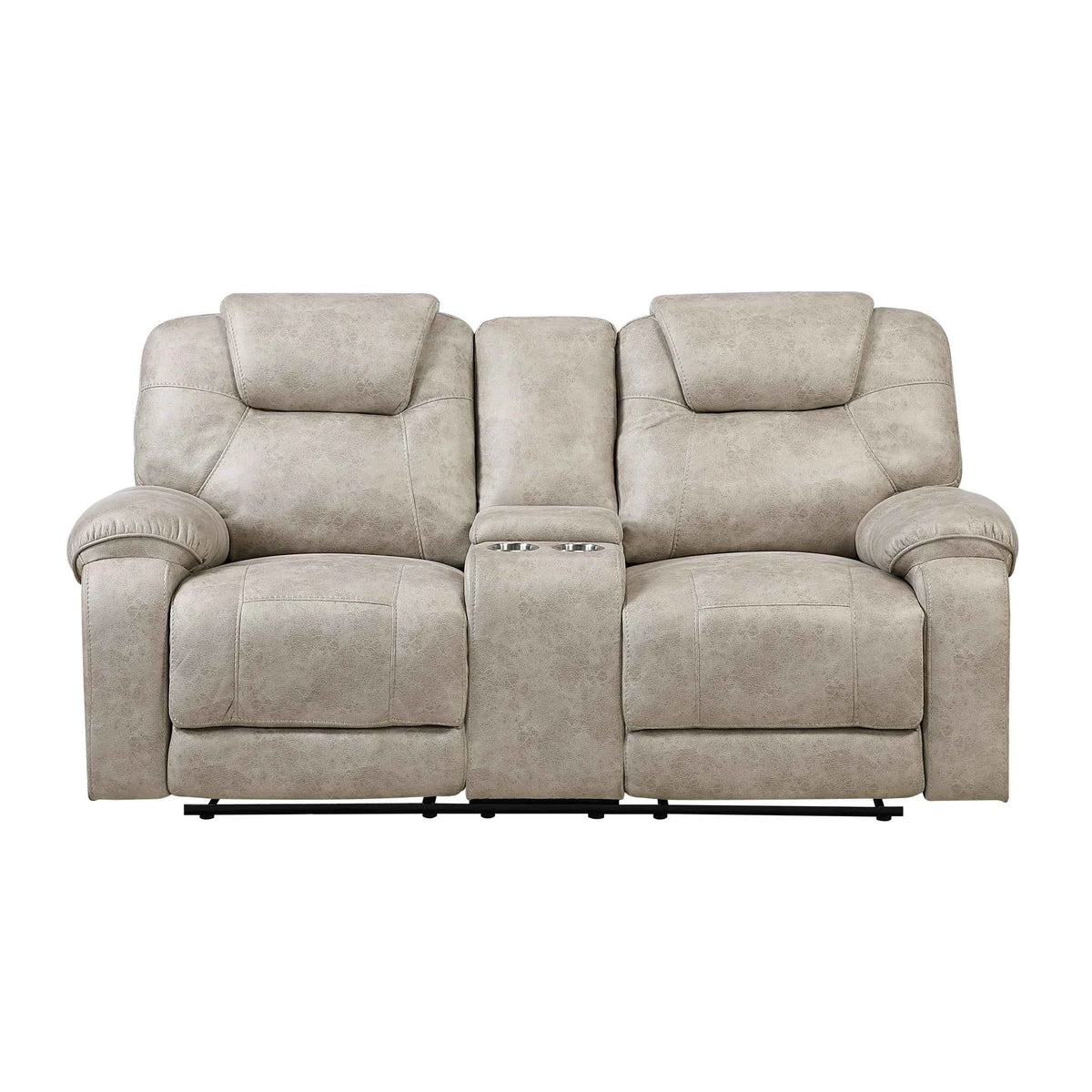 Gainesville Double Reclining Love Seat With Center Console