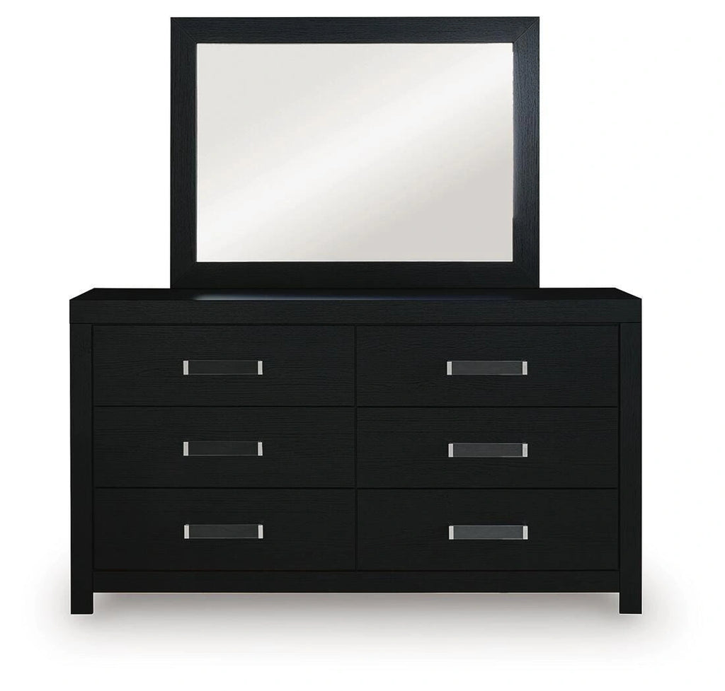 Maeling Dresser and Mirror