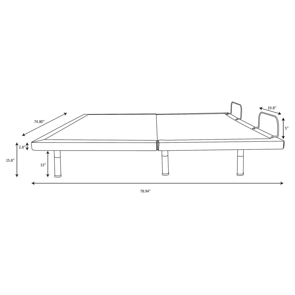 Negan Adjustable Bed Base