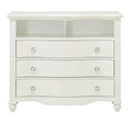 Meghan 3 Drawer Media Chest in White 2058WH-11