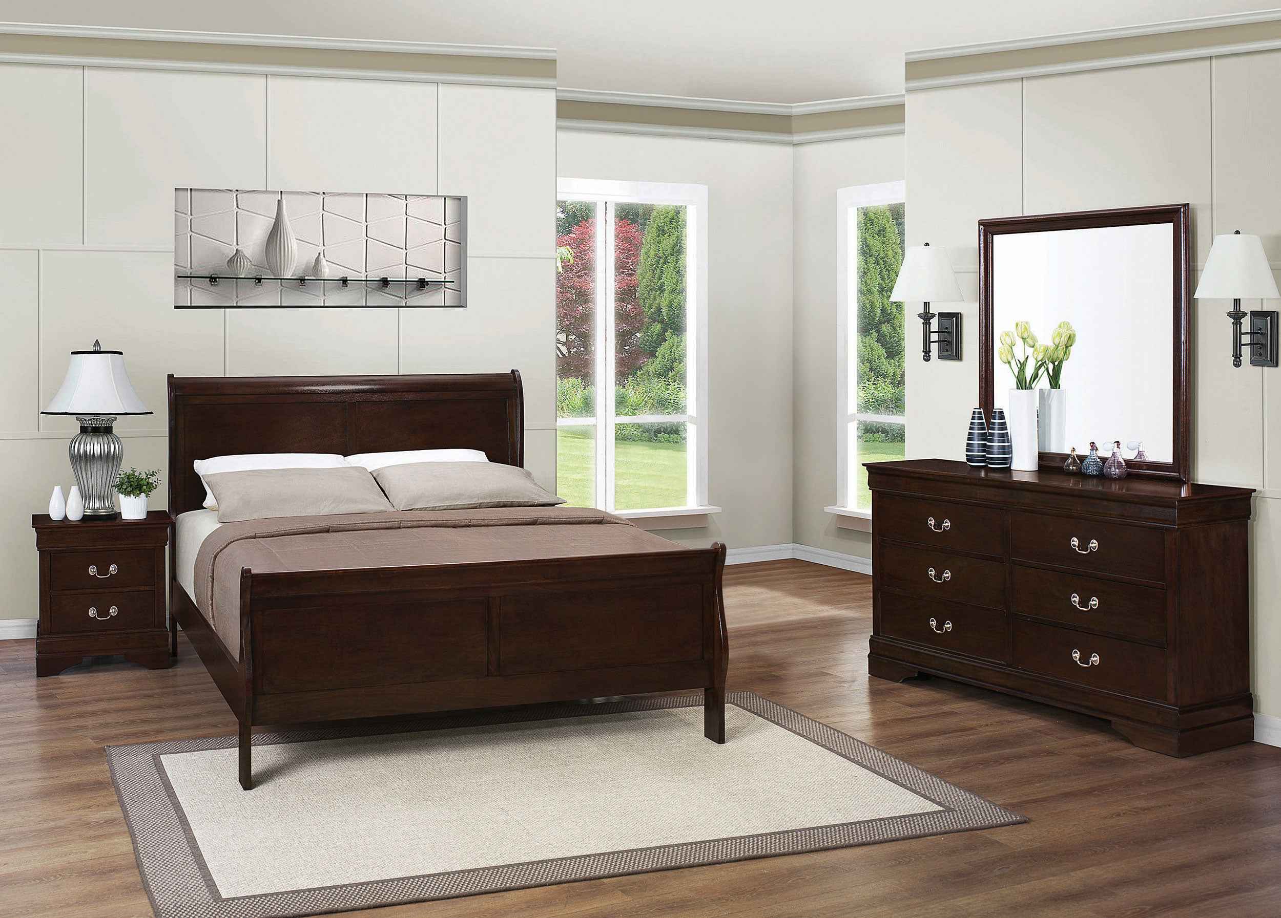 Louis Philippe Bedroom Set