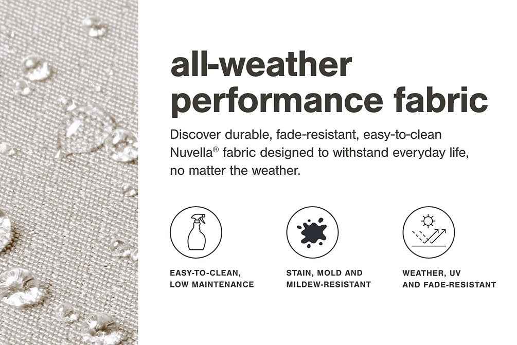 Beachcroft Outdoor Side Chair with Cushion (Set of 2)