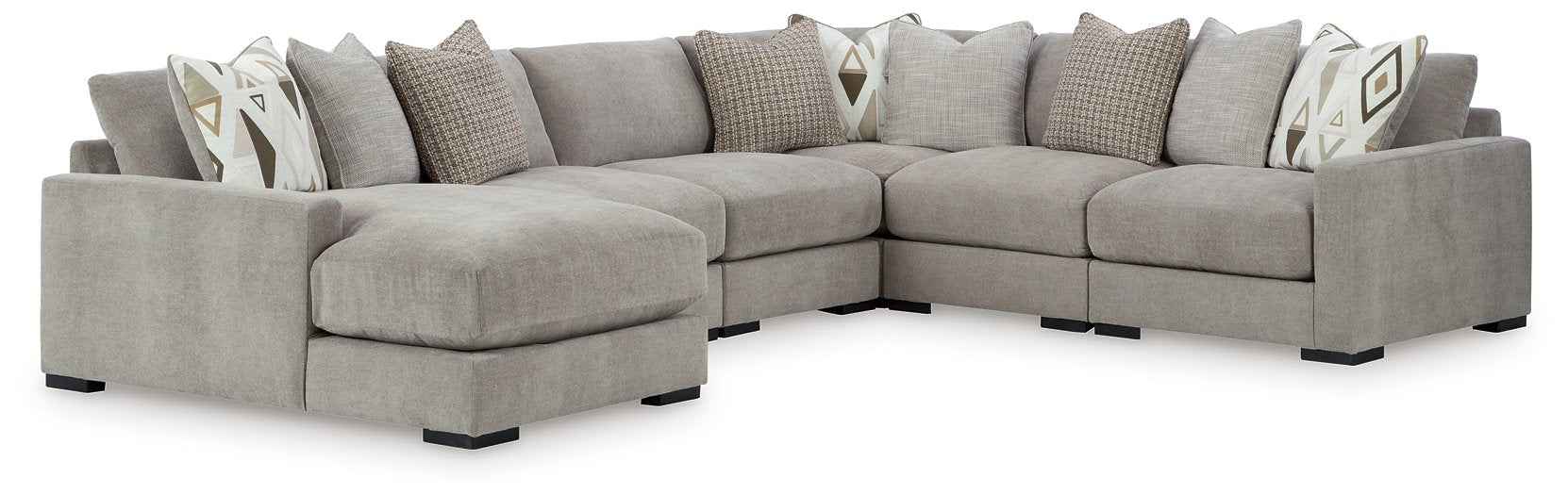 Aslan Court Sectional with Chaise