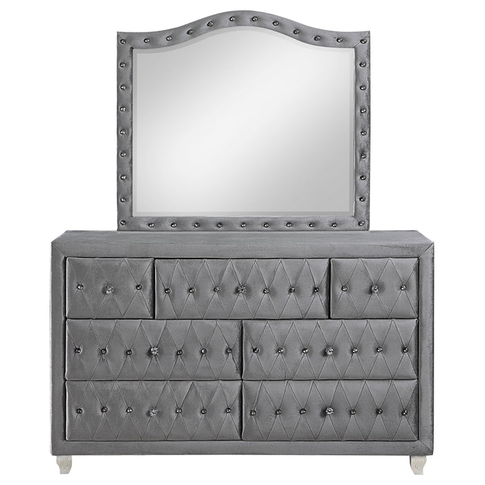 Deanna Dresser With Mirror - VIP FURNITURE (NJ)