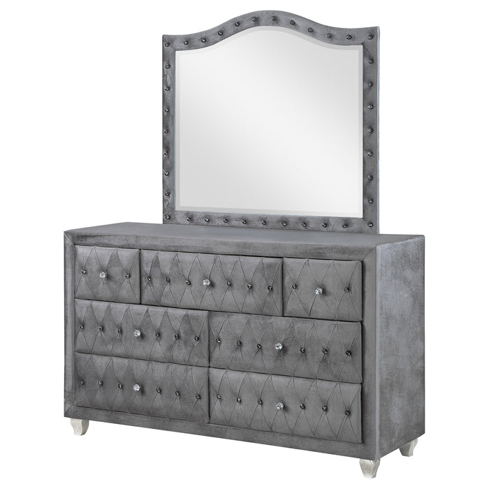 Deanna Dresser With Mirror - VIP FURNITURE (NJ)