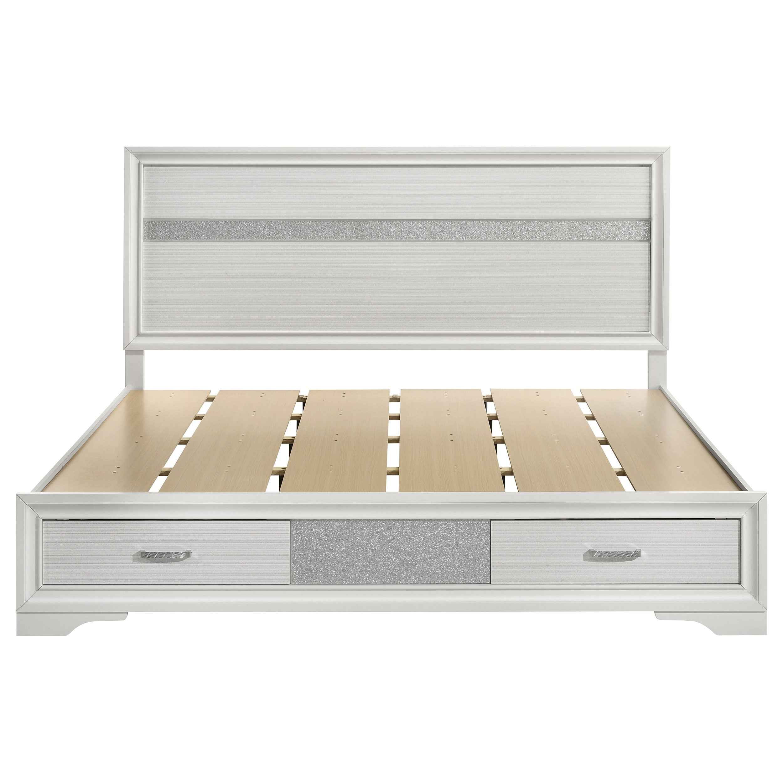 Miranda Panel Platform Storage Bed