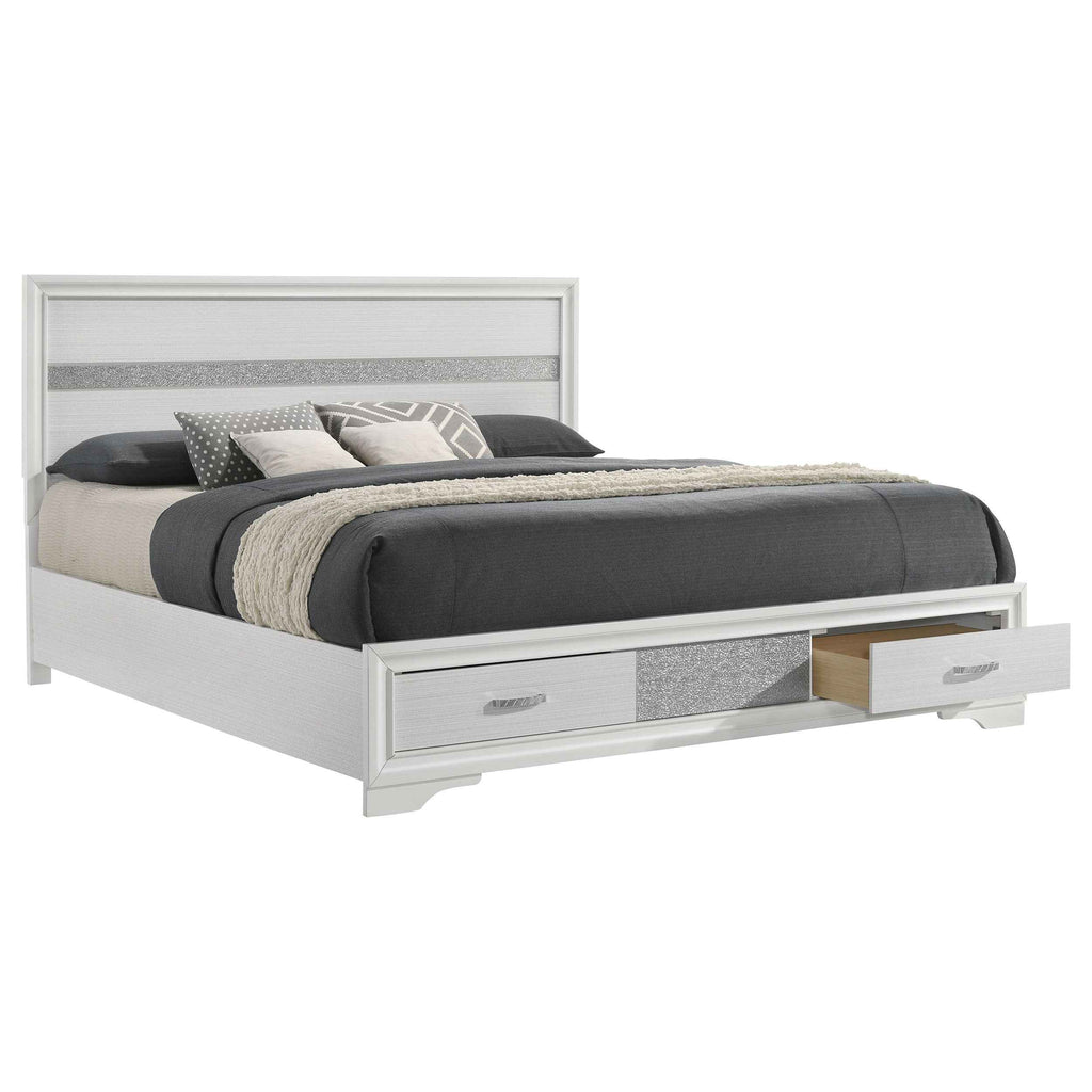 Miranda Panel Platform Storage Bed
