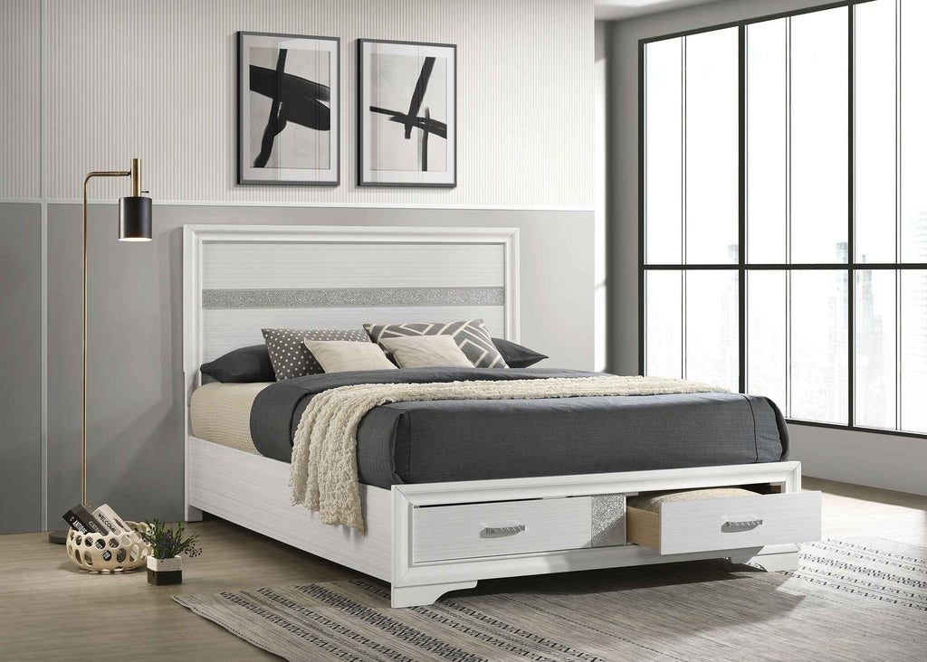 Miranda Panel Platform Storage Bed