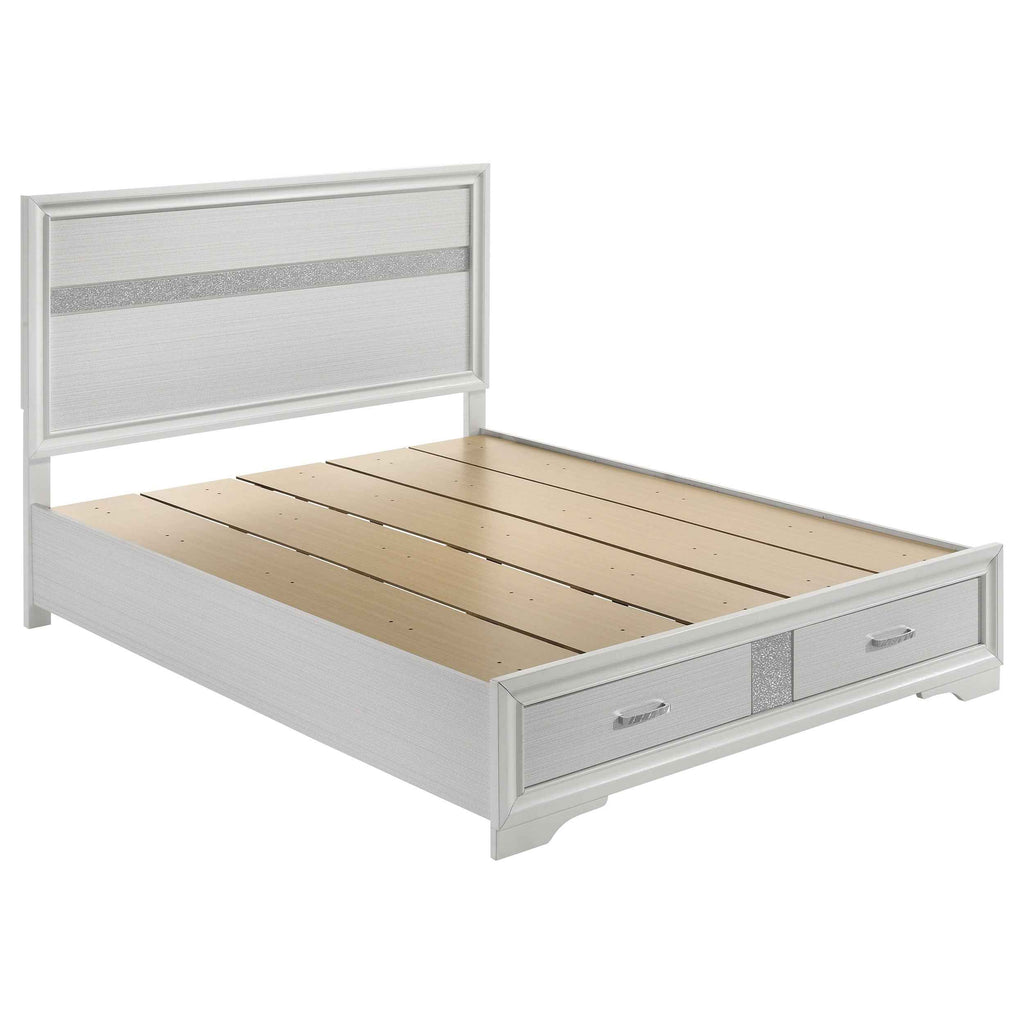 Miranda Panel Platform Storage Bed