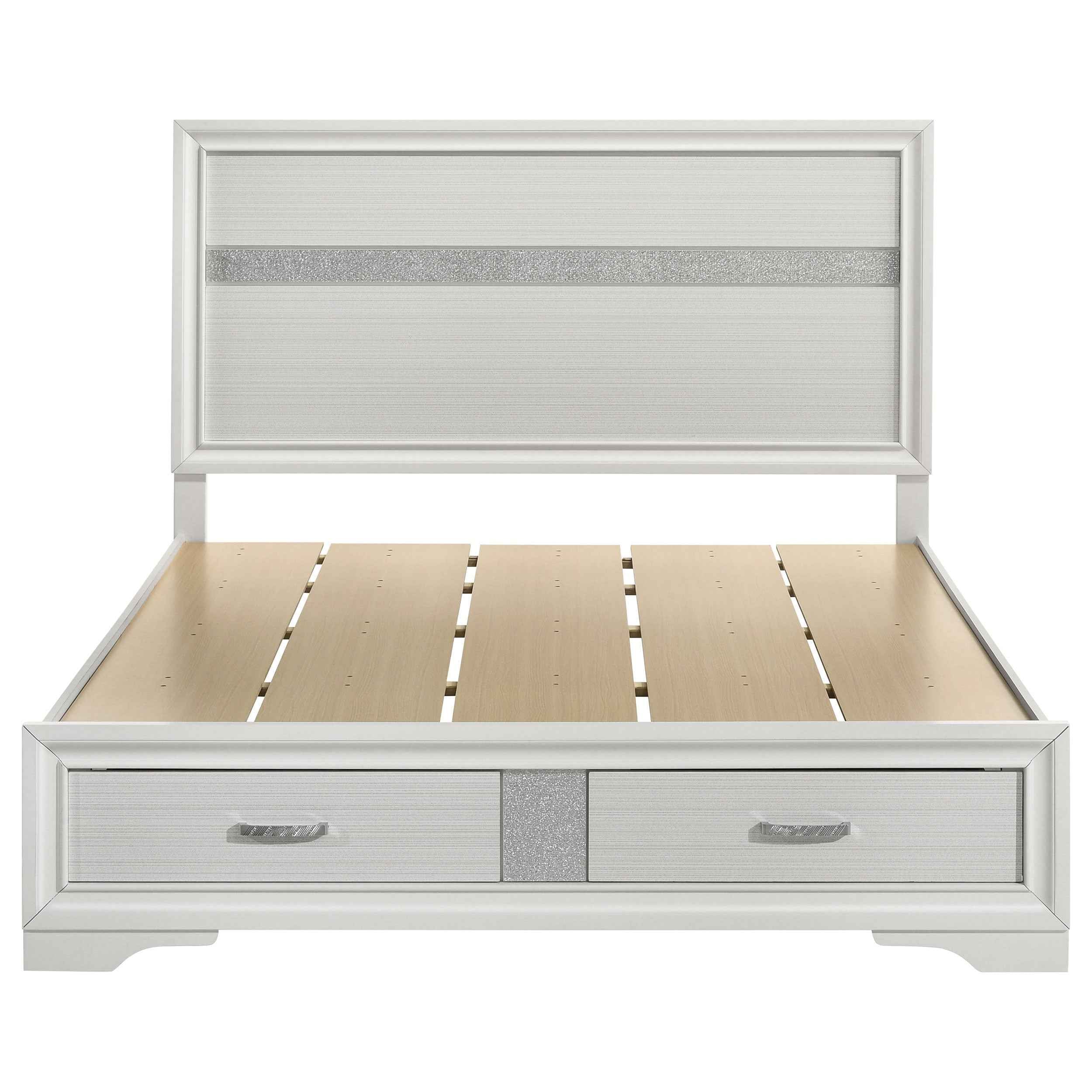 Miranda Panel Platform Storage Bed