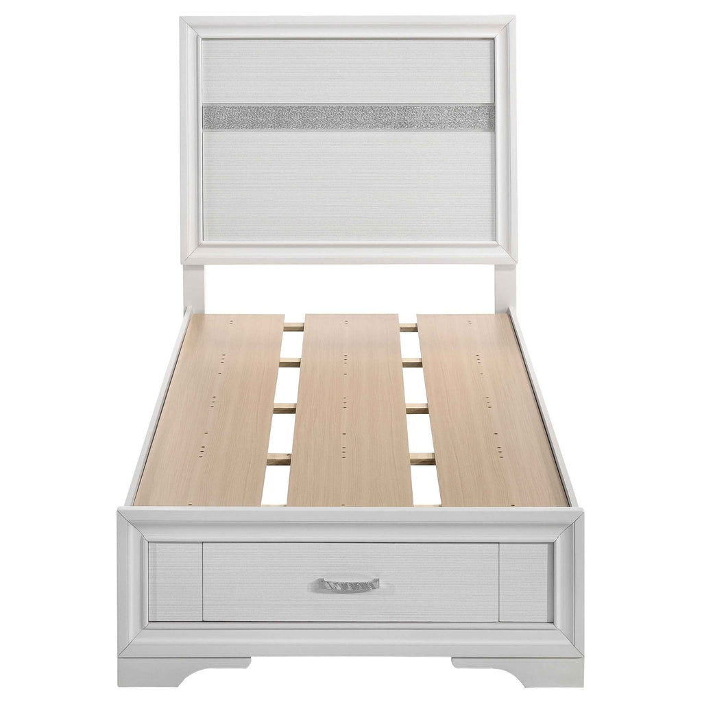 Miranda Panel Platform Storage Bed