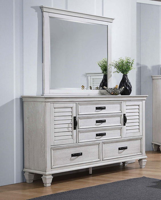 Franco Dresser With Mirror - VIP FURNITURE (NJ)