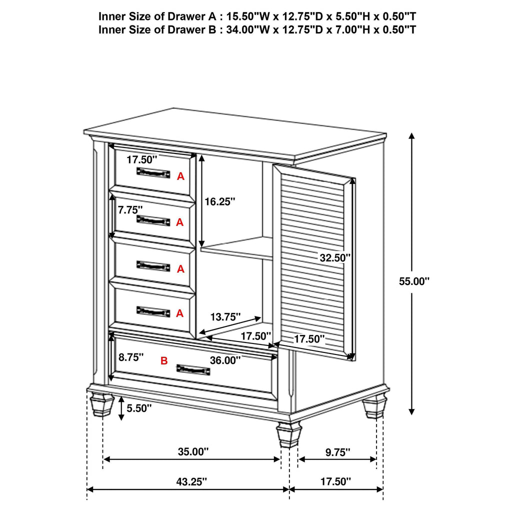 Franco Door Chest